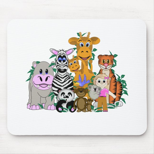 Mousepad ZOO Girl (Frente)