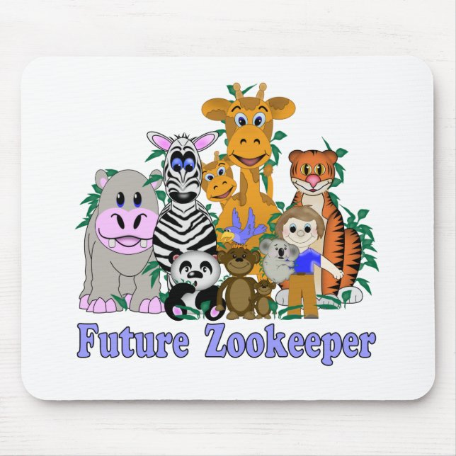 Mousepad Zookeeper futuro (Frente)