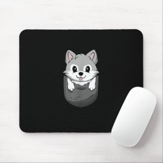 Mousepad Zoologia Wolf Wild Amante de os animais Hunter