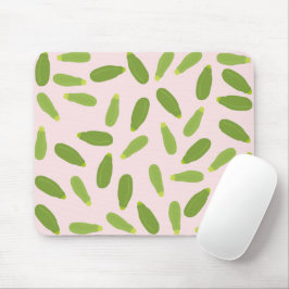 Mousepad Zucchini Courgette Summer Squash Pattern