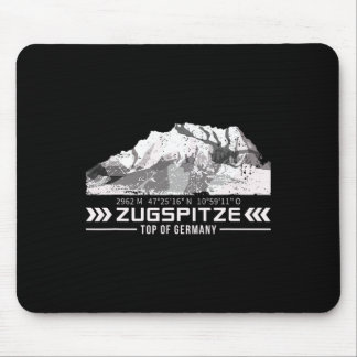 Mousepad Zugspitze Alps Wetterstein Mountains Hiking Climbi