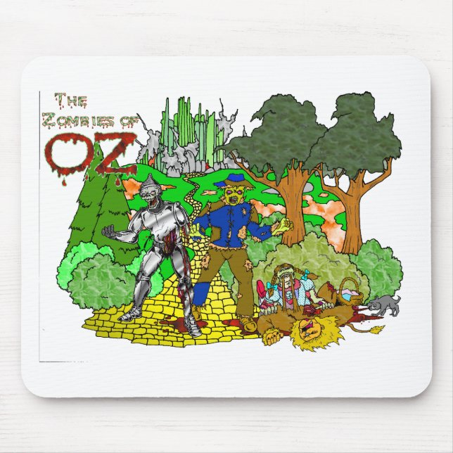 Mousepad Zumbis de OZ (Frente)