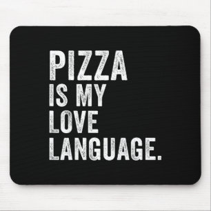 Mousepad Zza engraçado é minha linguagem do amor, engraçado