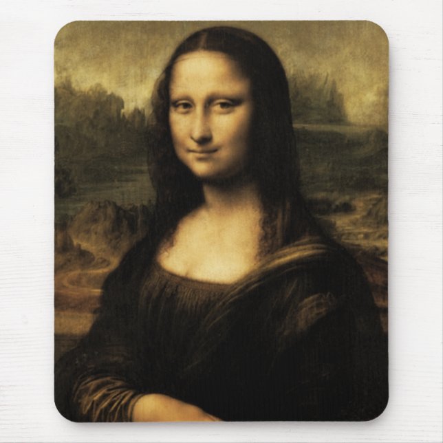 Mousepads Arte Vintage Monalisa Grande (Frente)