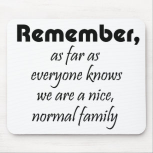 Mousepads engraçados do humor da piada da famíli