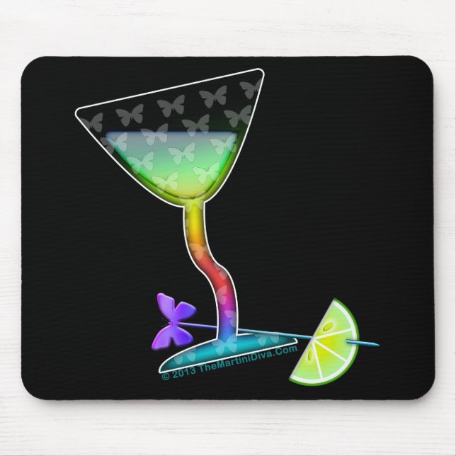 MOUSEPADS - MARTINI DE BORBOLETA (Frente)