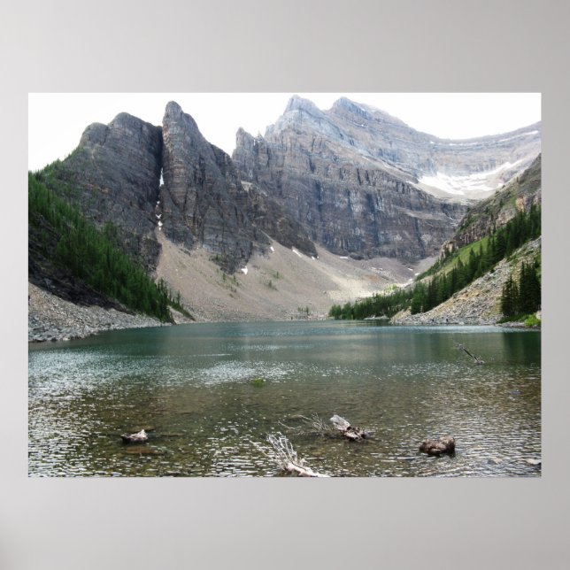 Moutain e Lake View Poster (Frente)