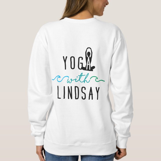  Mova-se bem para a camiseta salva-vidas com logot (Verso)