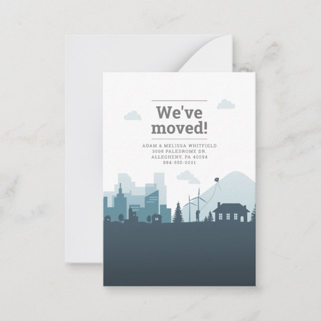 Movemos o Anúncio de Movimentação de Endereço (Frente)