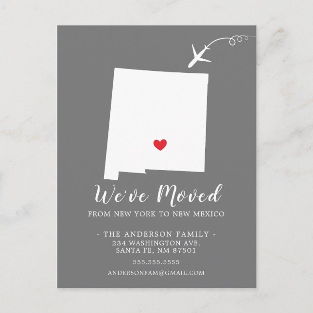 Movendo o estado do lançamento NOVO Cartão de Post (Frente)