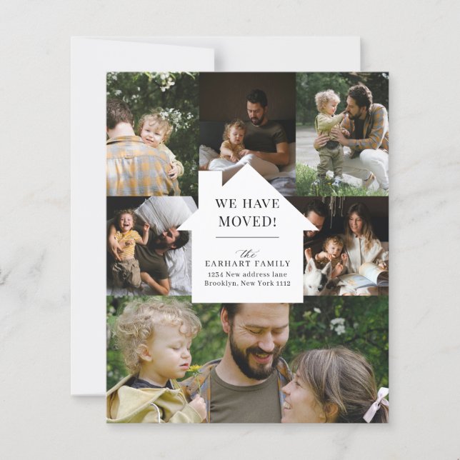 Movimentação da Colagem de Fotos do Início Elegant (Frente)