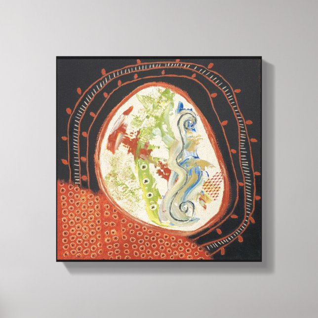 Movimentação de Espaços 1 Canvas de Impressão (Frente)