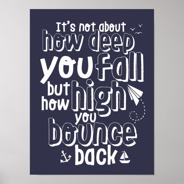 Movimentação de Poster de Cotação de Vida Inspirat (Frente)