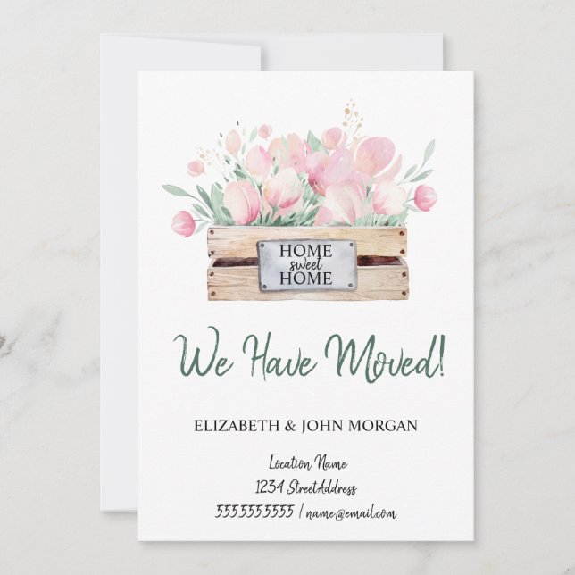 Movimentamos, Caixa de Flores de Aquarela, Movendo (Frente)