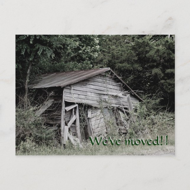 "Movimentamos" Cartão de Posto de Alteração de End (Frente)