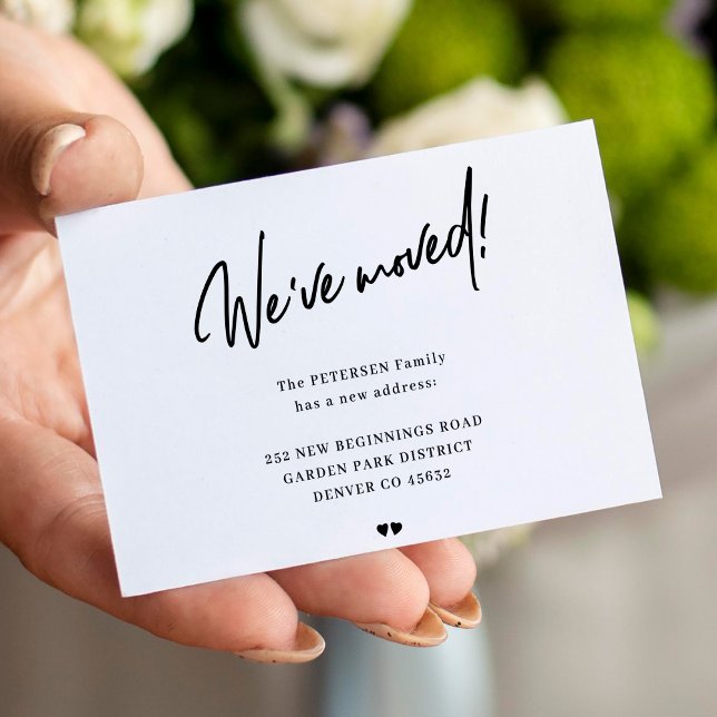 Movimentamos o anúncio moderno do roteiro (MINI CARD _ available in bigger sizes)