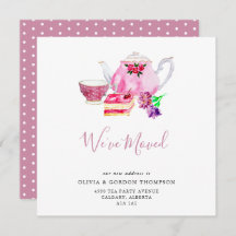 Movimentamos o conjunto de chic simples de chá de 