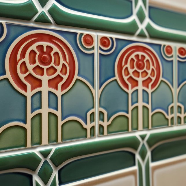 Movimento de Artesanatos de Artes de Flor do Sécul (Criador carregado)