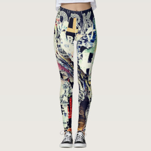 Movimentos Negros Apenas: Leggings de Tipografia 3