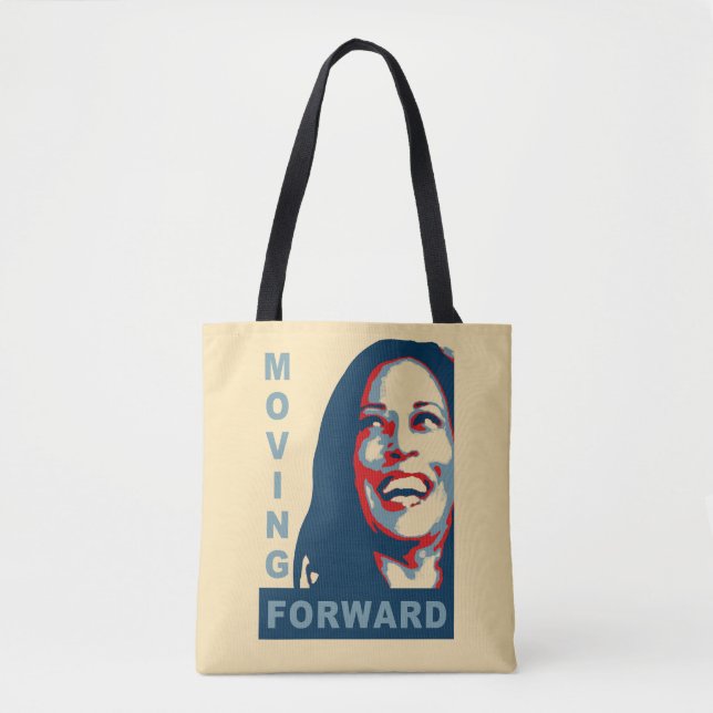 MOVING FOWARD KAMALA HARRIS 2024 Bolsa (Frente)