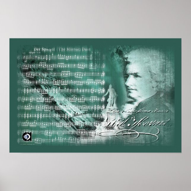 Mozart Poster (Frente)