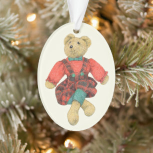 MR Ornamento Oval Acrilato BEAR