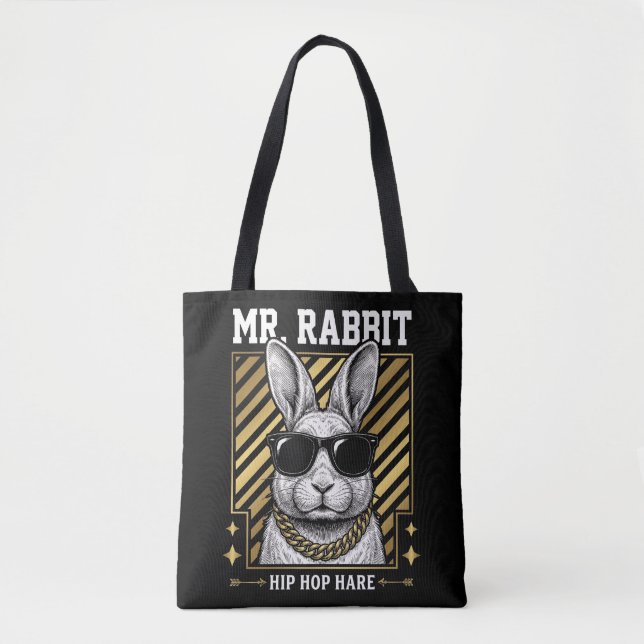 Mr Rabbit Hip Hop Hare Tote (Frente)