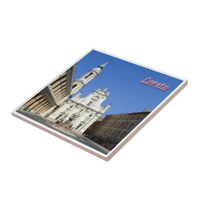 MRC012, LORETO, Piazza della Madonna, (Lateral)