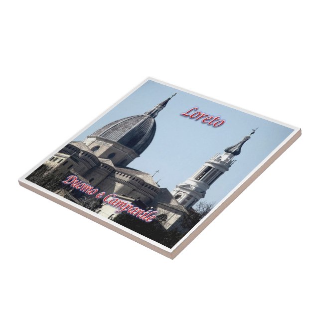 MRC015 LORETO, Catedral e Torre Bell, (Lateral)