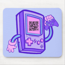 ms.sniperprincess mouse pad with QR code