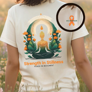 MS warrier, amante de ioga, suporte para esclerose