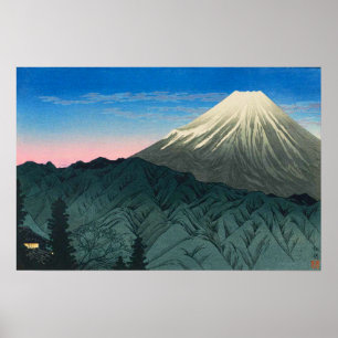 Mt Fuji de Hakone Shotei Takahashi 1932 Poster