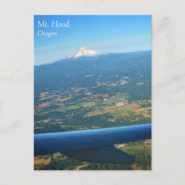 Mt. Hood, cartão postal Oregon (Frente)