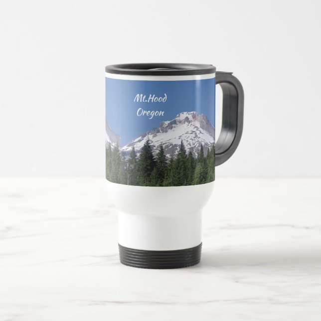 Mt. Hood da Caneca de viagem do Monte Hood Skibowl (Frente Esquerda)