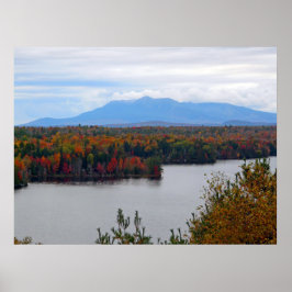 Mt. Katahdin Em Poster De Queda