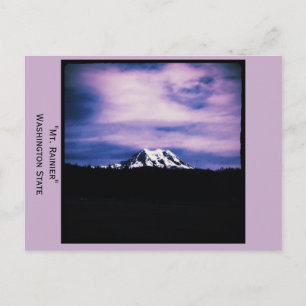 Mt. Rainier, Cartão postal do Estado de Washingto