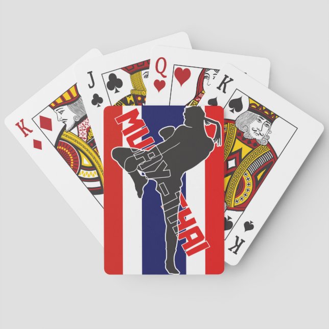Muay Thai Playing Cards / Baralho Muay Thai (Verso)