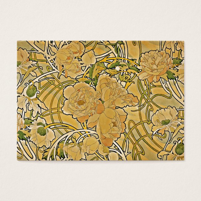 Mucha Peonies 1897 (Frente)