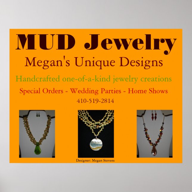 MUD Jewelry Poster (Frente)