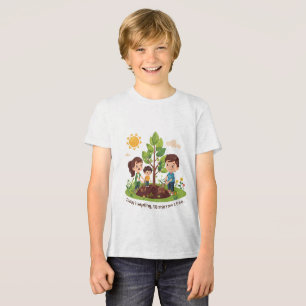 Muda de Hoje Árvore de Amanhã Família Dia da Terra
