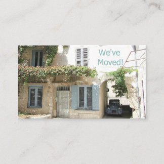 Mudamos - Anúncio de novo endereço