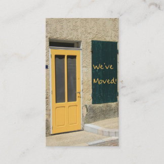 Mudamos - Anúncio de novo endereço