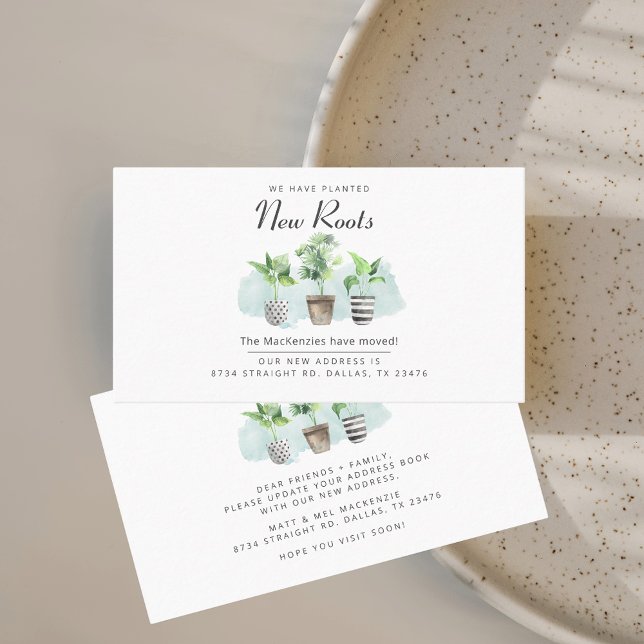 Mudamos de Anúncio de Movimentação de Endereços (We've Moved Change of Address Family Moving Announcement)