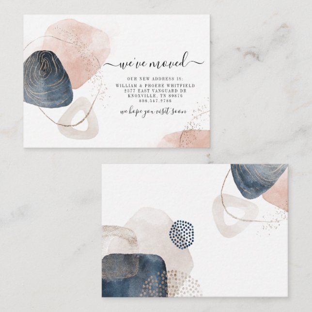 Mudamos de Anúncio de Movimentação de Endereços (Frente/Verso)