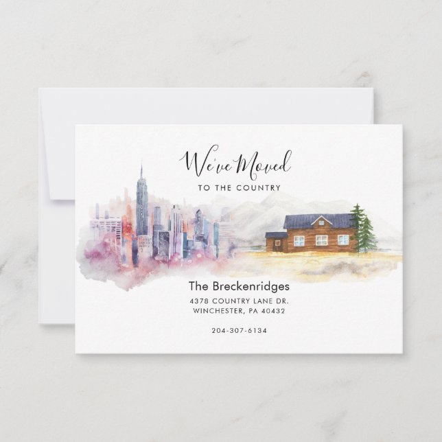 Mudamos de cidade para país e mudamos o anúncio (Frente)