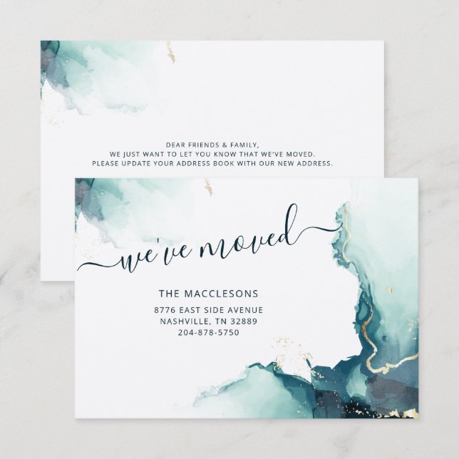 Mudamos de Endereço em Movimento (Frente/Verso)