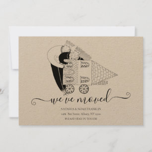 Mudámos de novo para casa, Black and White Rustic