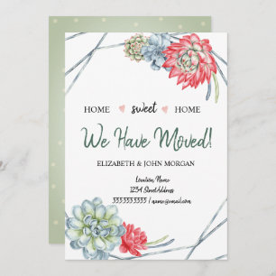 Mudamos, Deserto Cactus Red Succulents