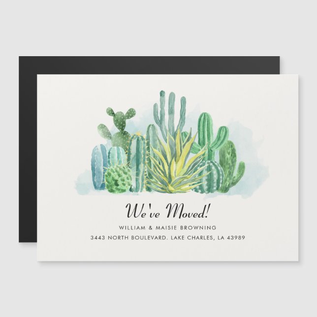 Mudamos o Anúncio de Movimentação de Endereço (Frente/Verso)