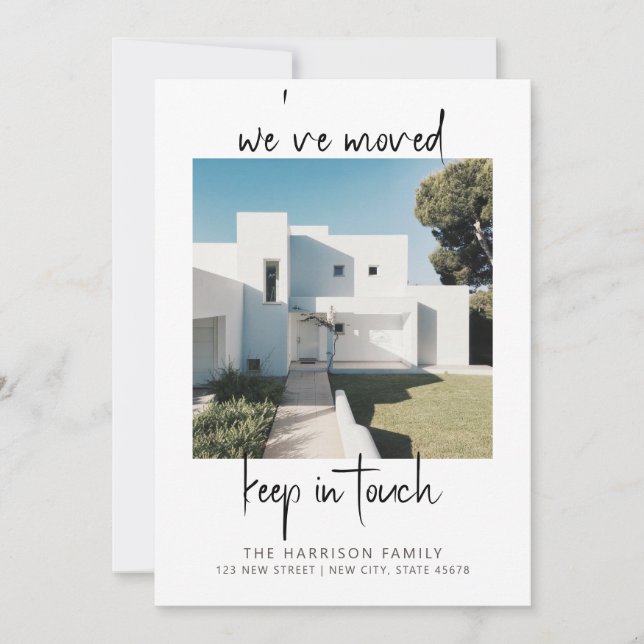 Mudamos o anúncio de movimento de fotos modernas (Frente)